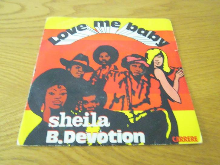 Sheila B. Devotion - Love Me Baby 1977 Frankrijk Single, Cd's en Dvd's, Vinyl Singles, Gebruikt, Single, Pop, 7 inch, Ophalen