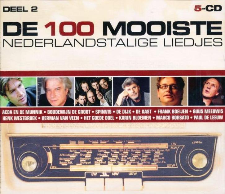5-Cd 100 Mooiste Nederlandstalige Liedjes (Doe Maar,De Kast), Cd's en Dvd's, Cd's | Nederlandstalig, Zo goed als nieuw, Pop, Ophalen of Verzenden