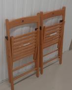 Ikea Klapstoelen - Set van 2, Ophalen, Gebruikt, Twee, Bruin