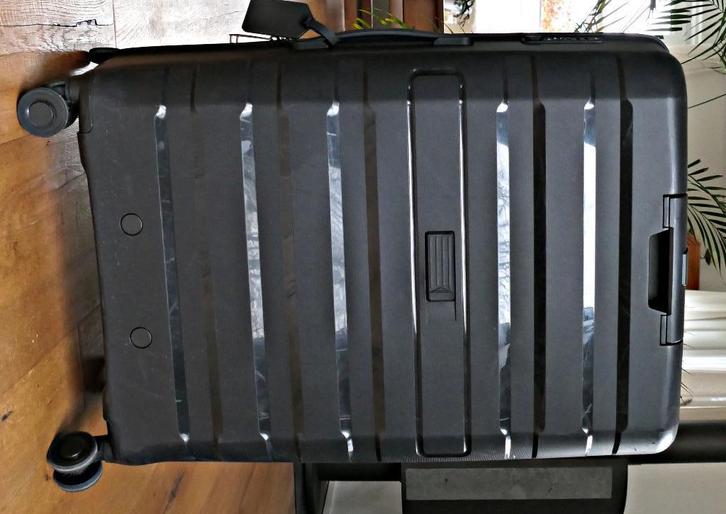 Mooie hardshell reiskoffer, zwart, Sieraden, Tassen en Uiterlijk, Koffers, Zo goed als nieuw, Hard kunststof, 60 tot 70 cm, 45 tot 55 cm