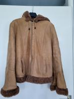 Mooie warme winterjas maat 36/38, Ophalen, Zo goed als nieuw, Maat 36 (S), Bruin