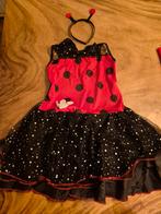 Lieveheersbeestje jurk met vleugels (7-9 jarige), Ophalen, Zo goed als nieuw, Meisje