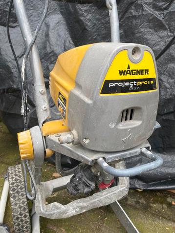 Verfspuit latexspuit Wagner ProjectPro 119 airless beschikbaar voor biedingen