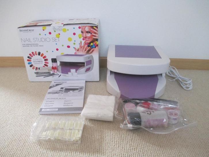 Nail Studio Set / Nagelstudio set Silvercrest Nieuw in doos!, Sieraden, Tassen en Uiterlijk, Uiterlijk | Cosmetica en Make-up