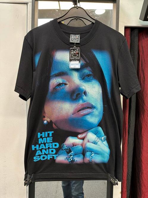 M maat Billie eilish, Kleding | Heren, T-shirts, Zo goed als nieuw, Maat 48/50 (M), Zwart, Ophalen of Verzenden