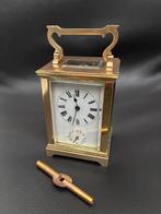 Antieke carriage clock (kleiner model), Antiek en Kunst, Antiek | Klokken, Ophalen of Verzenden