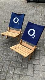 Houten strandstoeltjes, Tuin en Terras, Tuinstoelen, Ophalen of Verzenden, Nieuw, Hout, Stapelbaar