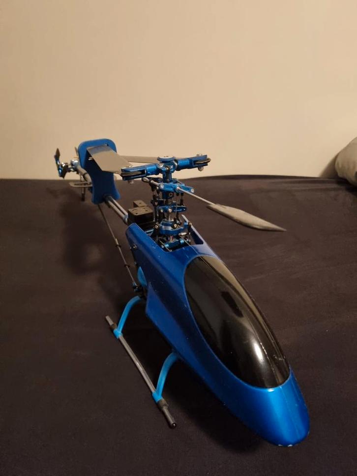 Copter X 450 SE V2 Blauwe Helikopter - Zo goed als nieuw!, Hobby en Vrije tijd, Modelbouw | Radiografisch | Helikopters en Quadcopters