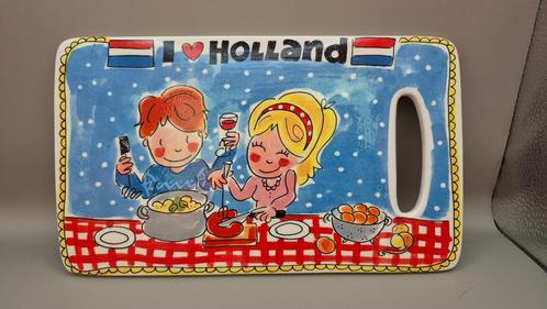 Blond Amsterdam " I love Holland " kaasplank, Huis en Inrichting, Keuken | Servies, Zo goed als nieuw, Overige typen, Blond Amsterdam