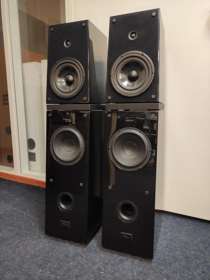 Verity Audio Rienzi  High-End vloerstaande luidsprekers, Audio, Tv en Foto, Luidsprekers, Gebruikt, Front, Rear of Stereo speakers