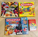 Stratego junior, Monopoly junior, Catan + My first Rummikub, Ophalen of Verzenden, Zo goed als nieuw