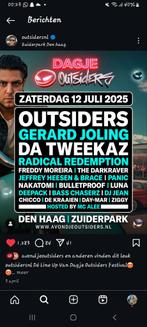 Weekendje outsiders ticket, Tickets en Kaartjes, Evenementen en Festivals