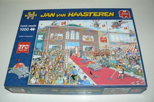 Jan van Haasteren. Jumbo's Anniversary. 1000 stukjes, Hobby en Vrije tijd, Denksport en Puzzels, Zo goed als nieuw, Legpuzzel