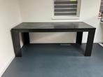 Eetkamertafel | woonkamer Morres Meubel zwart wit hout, Huis en Inrichting, Tafels | Eettafels, Ophalen, Gebruikt, 200 cm of meer