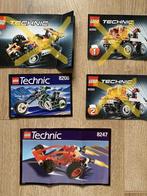 Lego twee (21) Technic boekjes 8208 en 8247, Ophalen of Verzenden, Gebruikt, Losse stenen, Lego