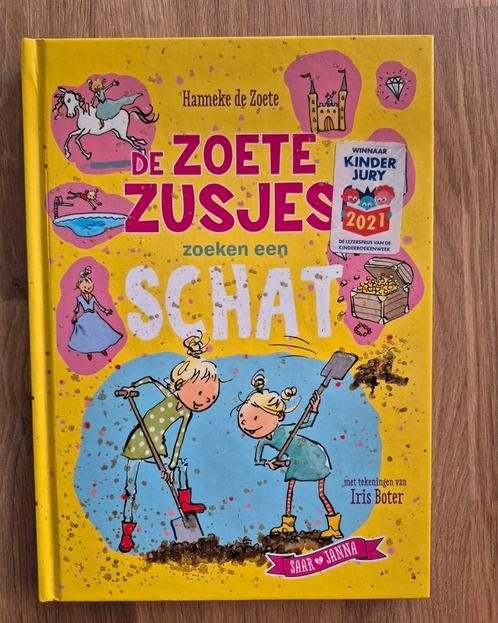 De Zoete Zusjes zoeken een schat, Boeken, Kinderboeken | Jeugd | onder 10 jaar, Zo goed als nieuw, Ophalen of Verzenden