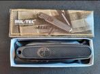 Duits Mil-Tec Zakmes zwart, Ophalen of Verzenden, Overige soorten, Duitsland, Mes of Dolk