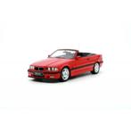 OttoMobile 1/18 BMW E36 M3 Convertible 1995 rood OT1048, Ophalen of Verzenden, Zo goed als nieuw, Auto, OttOMobile