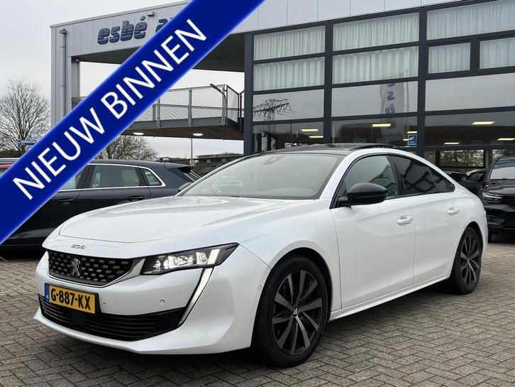 Peugeot 508 1.6 Turbo 180 pk Automaat GT Line Navigatie Trek, Auto's, Peugeot, Bedrijf, Te koop, ABS, Achteruitrijcamera, Airbags