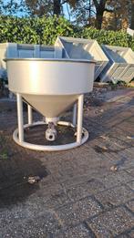 Opslagtank aluminium Uit de zuivel industrie, Ophalen