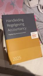 Handleiding Regelgeving Accountancy NBA 2025, Boeken, Ophalen of Verzenden, Beta, Zo goed als nieuw, HBO