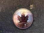 Bijzonder - 2018 Canada Maple leaf incuse - 1 oz silver, Ophalen of Verzenden, Noord-Amerika, Losse munt, Zilver
