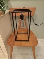 2 industriële lampen zwart, Huis en Inrichting, Lampen | Vloerlampen, Ophalen, Zo goed als nieuw