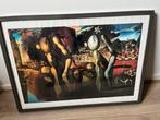 Ingelijst poster Salvador Dali, Antiek en Kunst, Ophalen