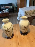 Franklin Mint Porseleinen Vazen - Set van 2, Antiek en Kunst, Ophalen