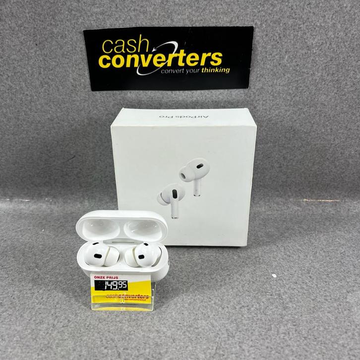 Apple Pro 2 Gen Oortjes | in doos | magsafe |  394852, Telecommunicatie, Mobiele telefoons | Oordopjes, Gebruikt, In gehoorgang (in-ear)