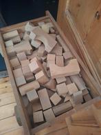 Blokkenkar vol houten speelblokken, Kinderen en Baby's, Ophalen of Verzenden, Gebruikt, Overige merken