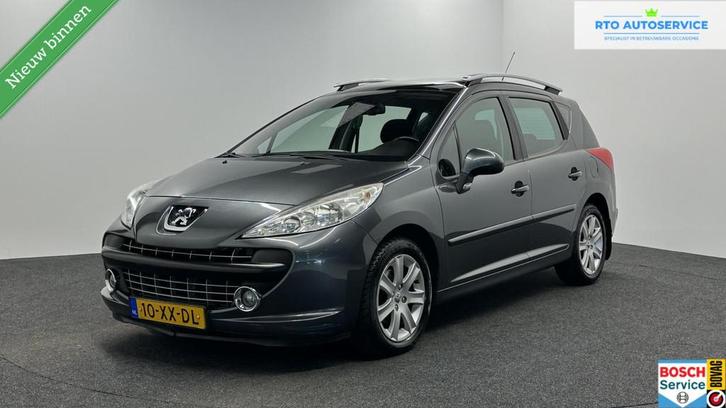 Peugeot 207 SW 1.6 VTi XS Première ECC TREKHAAK PANO., Auto's, Peugeot, Bedrijf, Te koop, Airbags, Airconditioning, Alarm, Boordcomputer