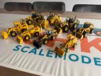 Partij Caterpillar shovels en compactor NZG Norscot Gescha, Hobby en Vrije tijd, Modelauto's | 1:50, Ophalen of Verzenden, Zo goed als nieuw