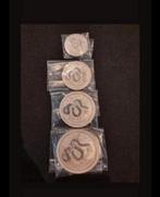 Australian Lunar 2 5/2/1/0.5 year of the snake, Ophalen of Verzenden, Setje, Zilver