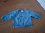 Petit Bateau vestje mid.blauw 74cm, Ophalen of Verzenden, Truitje of Vestje, Meisje, Petit Bateau