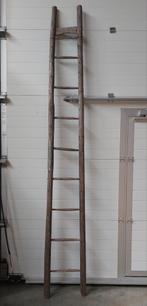 Houten originele plukladder 325cm hoog, trap, fruitladder, Antiek en Kunst, Ophalen