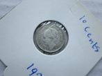 10 cents zilver 1928 Koningin Wilhelmina, Verzenden, Zilver, 10 cent, Koningin Wilhelmina