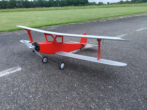 modelvliegtuig - Udet Flamingo, Hobby en Vrije tijd, Modelbouw | Radiografisch | Vliegtuigen, Gebruikt, Elektro, Ophalen