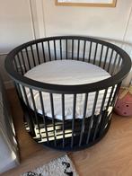 Ronde box bobita op wielen zwart, Kinderen en Baby's, Boxen, Ophalen, Gebruikt, Rond, In hoogte verstelbaar