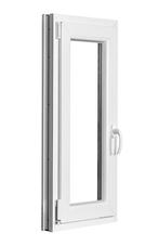 Kunststof Kozijn Draaikiep  B40 H60cm Wit, Doe-het-zelf en Verbouw, Niet ingevuld, Kunststof, Raamkozijn, Niet ingevuld