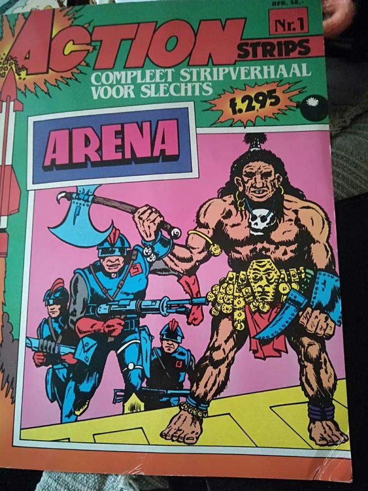 Action Strips Nr.1 Arena. Complete serie., Boeken, Strips | Comics, Zo goed als nieuw, Meerdere comics, Europa, Ophalen