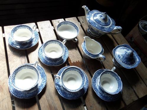 Antiek Engels theeservies, Antiek en Kunst, Antiek | Servies los, Ophalen of Verzenden