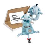 Cadeau door de brievenbus pakketje eeyore winnie de poeh, The River House, Kraamcadeau, Info@theriverhouse.nl, Nieuw