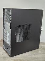 In win cp712 micro atx pc computer kast zwart, Computers en Software, Ophalen of Verzenden, Nieuw