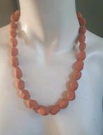 Vintage ketting Terracotta kralen, Ophalen of Verzenden, Zo goed als nieuw