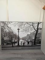 Schilderij / ingelijste poster Amsterdam van Ikea, 125 cm of meer, Ophalen of Verzenden, Zo goed als nieuw, Schilderij