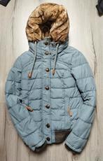 Blauwe Winterjas Naketano Maat S, Blauw, Ophalen of Verzenden, Zo goed als nieuw, Maat 36 (S)