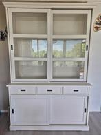 Witte buffetkast, Ophalen, 200 cm of meer, 150 tot 200 cm, Met deur(en)