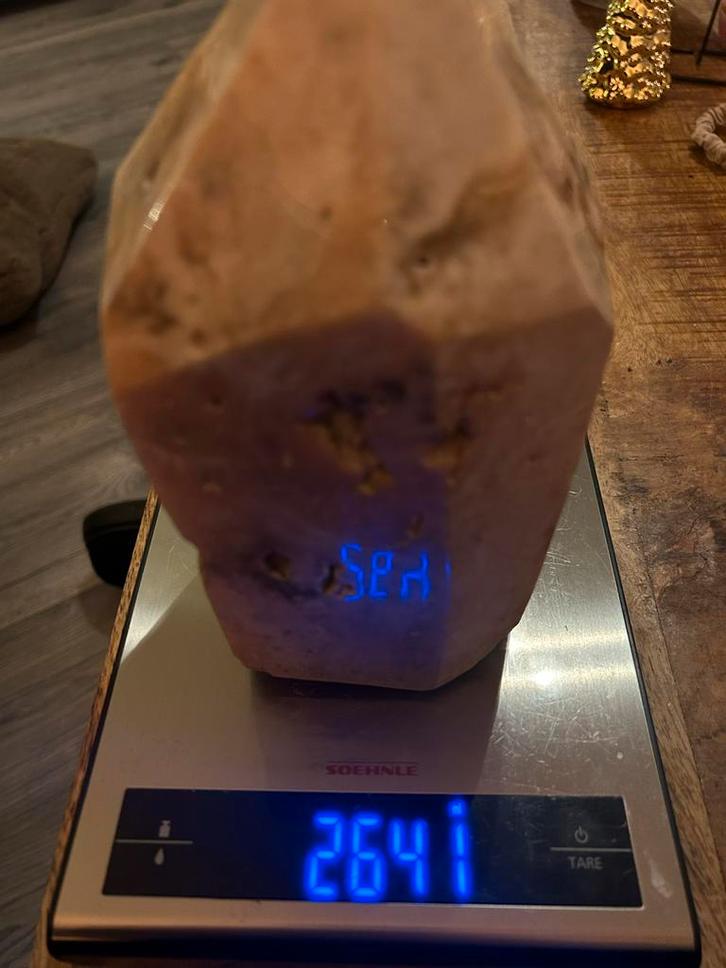 Roze Amethist Toren met Druzy - 20cm, Huis en Inrichting, Woonaccessoires | Zuilen en Pilaren, Nieuw, Ophalen of Verzenden