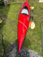 Rode Kajak met Peddels - Gebruikt, Watersport en Boten, Ophalen, Gebruikt, Eén persoon, Met peddels